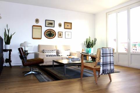 Pose d'un parquet à Chenôve