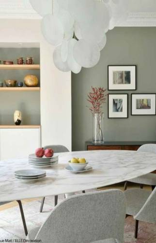 rénovations de la salle à manger