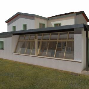 Extension et rénovation d'une maison à Collias 