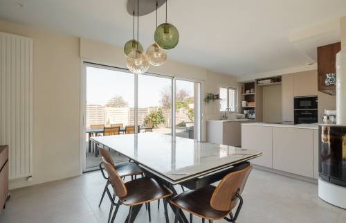 Rénovation complète d’une pièce de vie à Basse-Goulaine (44115) - salle à manger