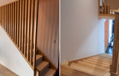 rénovation escalier - dole 39100