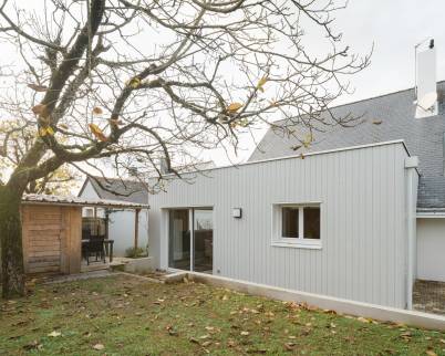 Création d'une extension de 30 m² à Vertou-exterieur