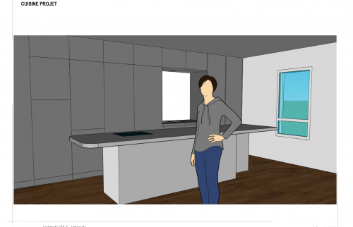 Plan projet rénovation cuisine - Yvelines