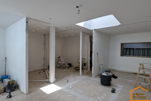  pose de cloisons