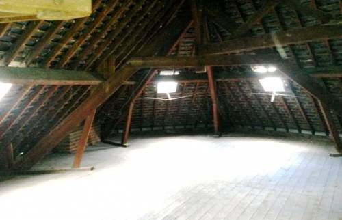 Avant et après rénovation de combles Charolles