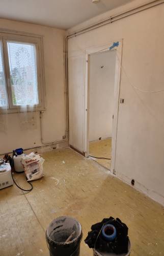 Bureau en cours de rénovation 