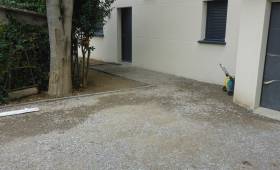 Porte pour accéder à la cave et à la remise située à Tassin La Demi-Lune (69)