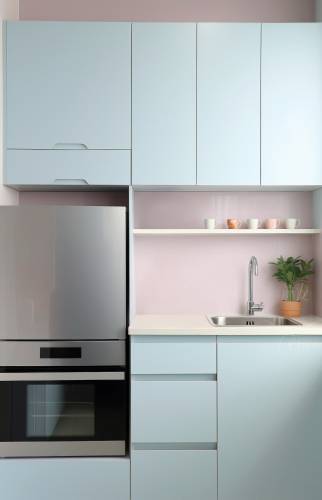 Rénovation d'une petite cuisine à Vienne
