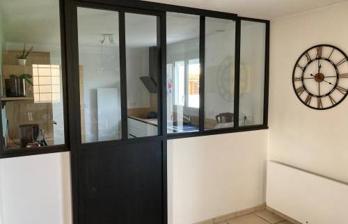 Rénovation Cuisine Nantes avec verrière