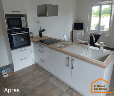Rénovation de cuisine apres 2