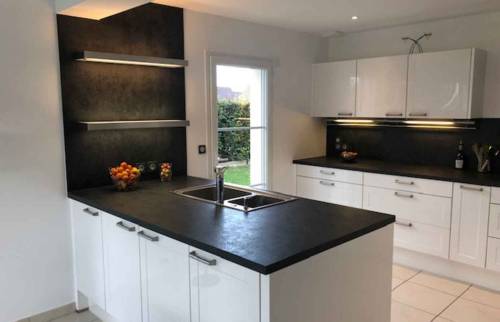 Rénovation d'une cuisine à Trouville