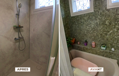  Rénovation salle de bain - Avant Après