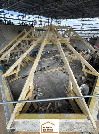 Surélévation immeuble - Genin - Asnières