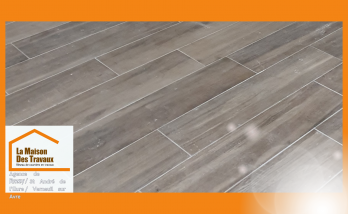 Découvrez ce carrelage imitation bois posé près de Verneuil sur Avre pour transformer un intérieur sans gros travaux.