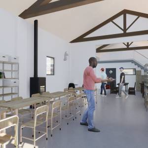 Transformation d'un hangar agricole en collège - Christophe Courtial - La Maison Des Architectes