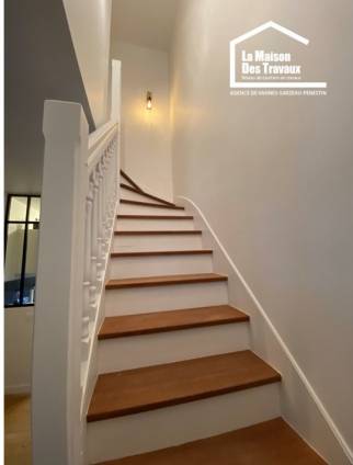 Rénovation d'un escalier ancien à Vannes (56000)