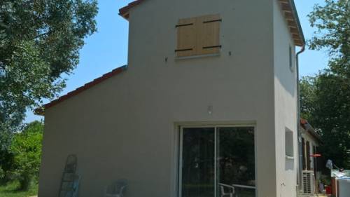 agrandissement d'une belle maison 