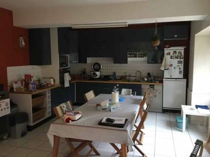 Cuisine avant rénovation - Projet de réaménagement à Bruz