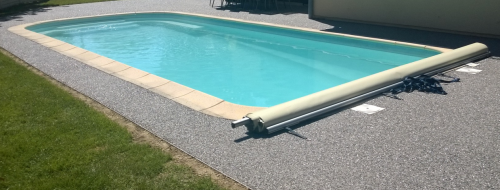 Rénovation du revêtement d'une piscine