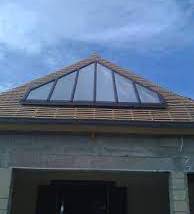 Fenêtre de toit triangulaire coté SUD 