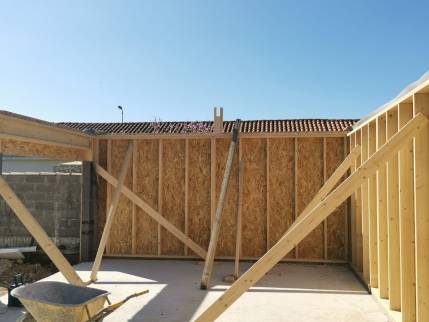 Agrandissement de maison en bois Île-de-Ré