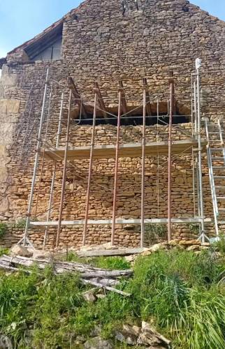 création d'ouvertures sur murs anciens LMDT Manosque
