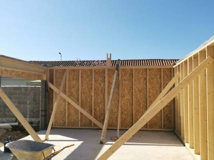 Agrandissement de maison en bois Île-de-Ré
