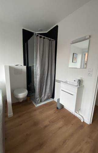 espace salle de douche et WC optimisé