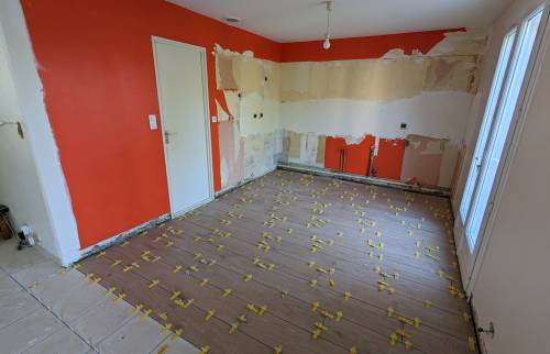 Travaux cuisine en cours Saint-Denis-en-Val