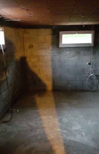 avant cave non aménagée