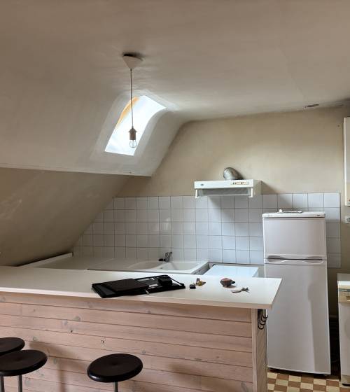 Rénovation énergétique à Rodez : la cuisine après