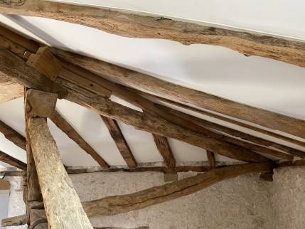 Rampants sous toiture avec habillage en toile tendue - Montauban 82000