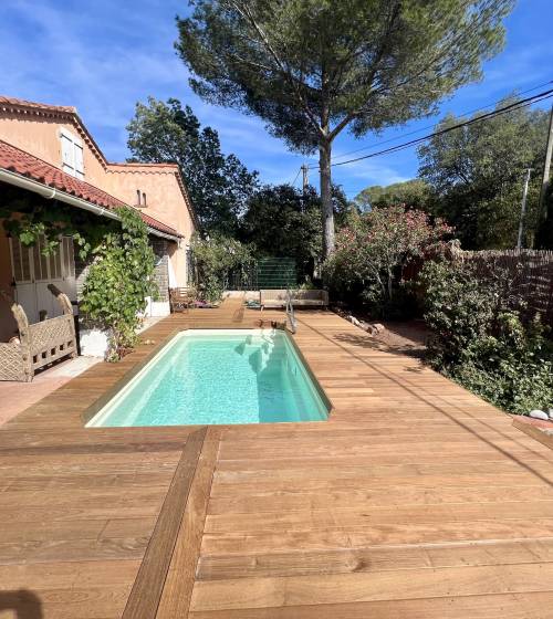 Aménagement piscine et terrasse