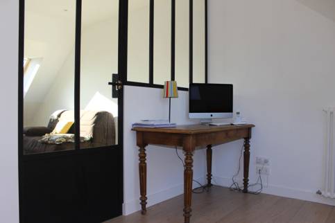 Installation de porte verrière
