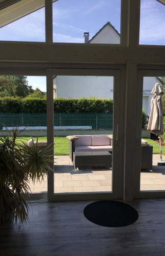 Extension de maison avec ossature en bois à Chambray-lès-Tours (37170)