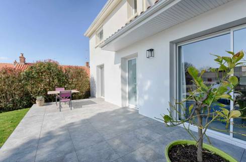 Aménagement d’une terrasse à Morteau