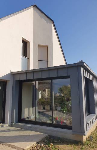 Extension de maison terminée