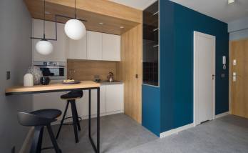 rénovation complète studio pour investissement locatif à Douarnenez (29100)