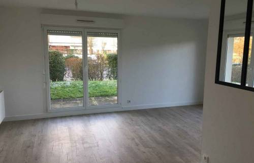 Pièce de vie rénovée