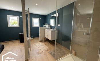 douche italienne moderne salle de bain extension