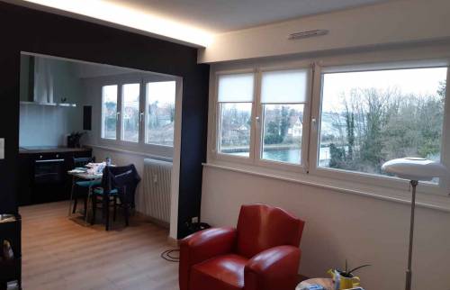 Rénovation d'un studio, éclairage indirect à Riedisheim
