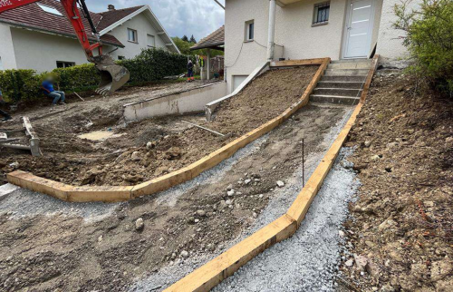 Traçage du chemin d'accès