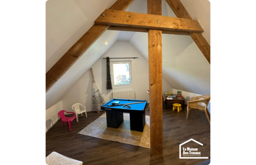 Rénovation complète des combles et de la cuisine - Granville 50400