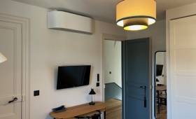 Climatisation réversible dans une chambre