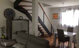Nouvel escalier pour une nouvelle pièce de vie agrandie - Nantes (44)