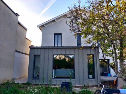 Extension Maison à Lyon - Bron - Extension terminée