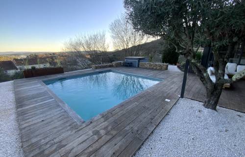 Piscine jardin La Maison Des Travaux Ales