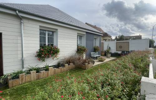 Vue générale des nouveaux aménagements (Colleville-Montgomery 14880)