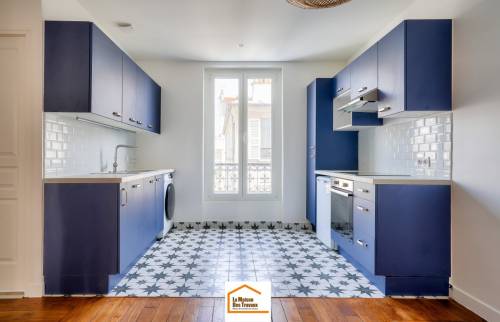 création d'une cuisine à Paris 14e