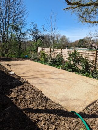 la maison des travaux terrain de pétanque